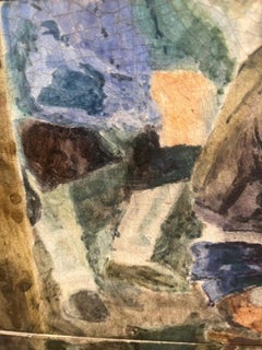 Panel de Azulejos Cerámicos Españoles Pintados a Mano del Siglo XX.