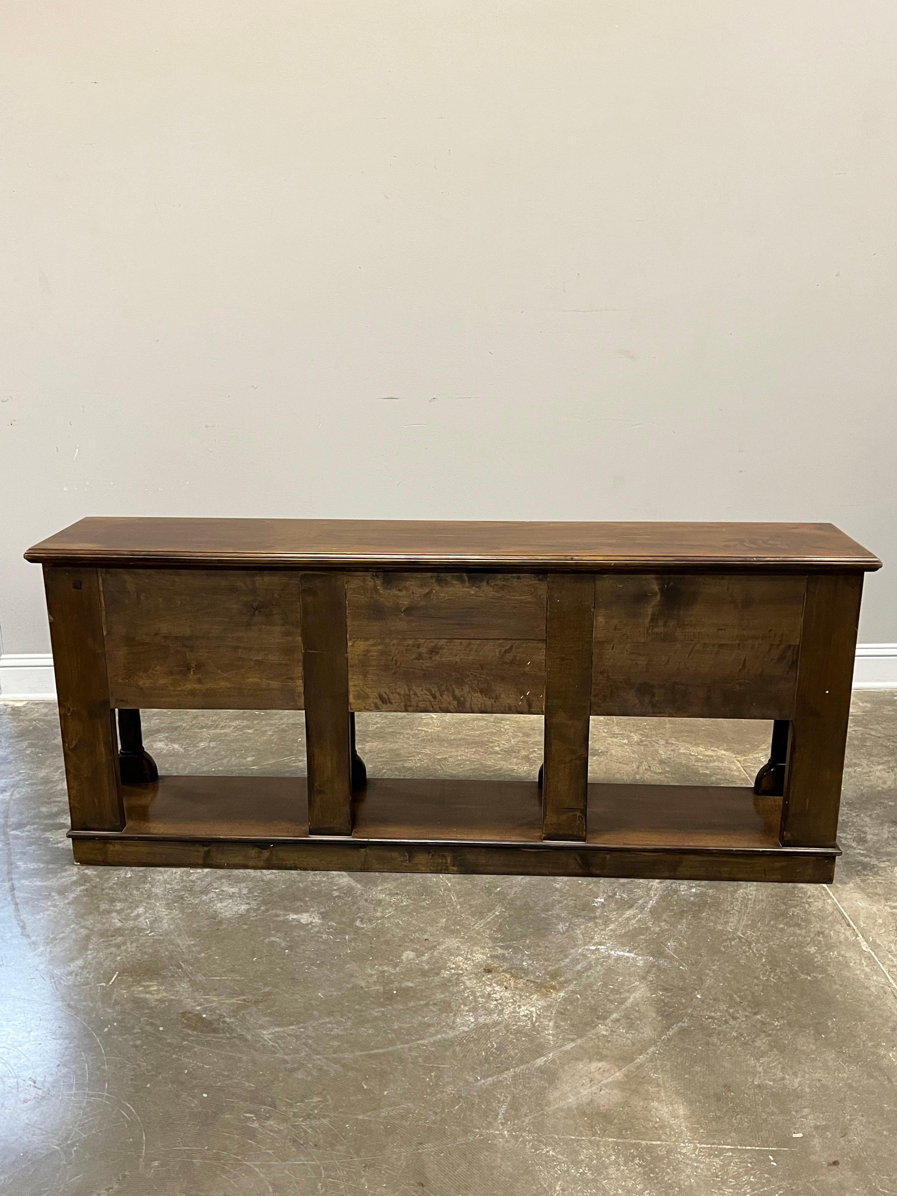 20th Century Spanish Style Console Table For Sale 2