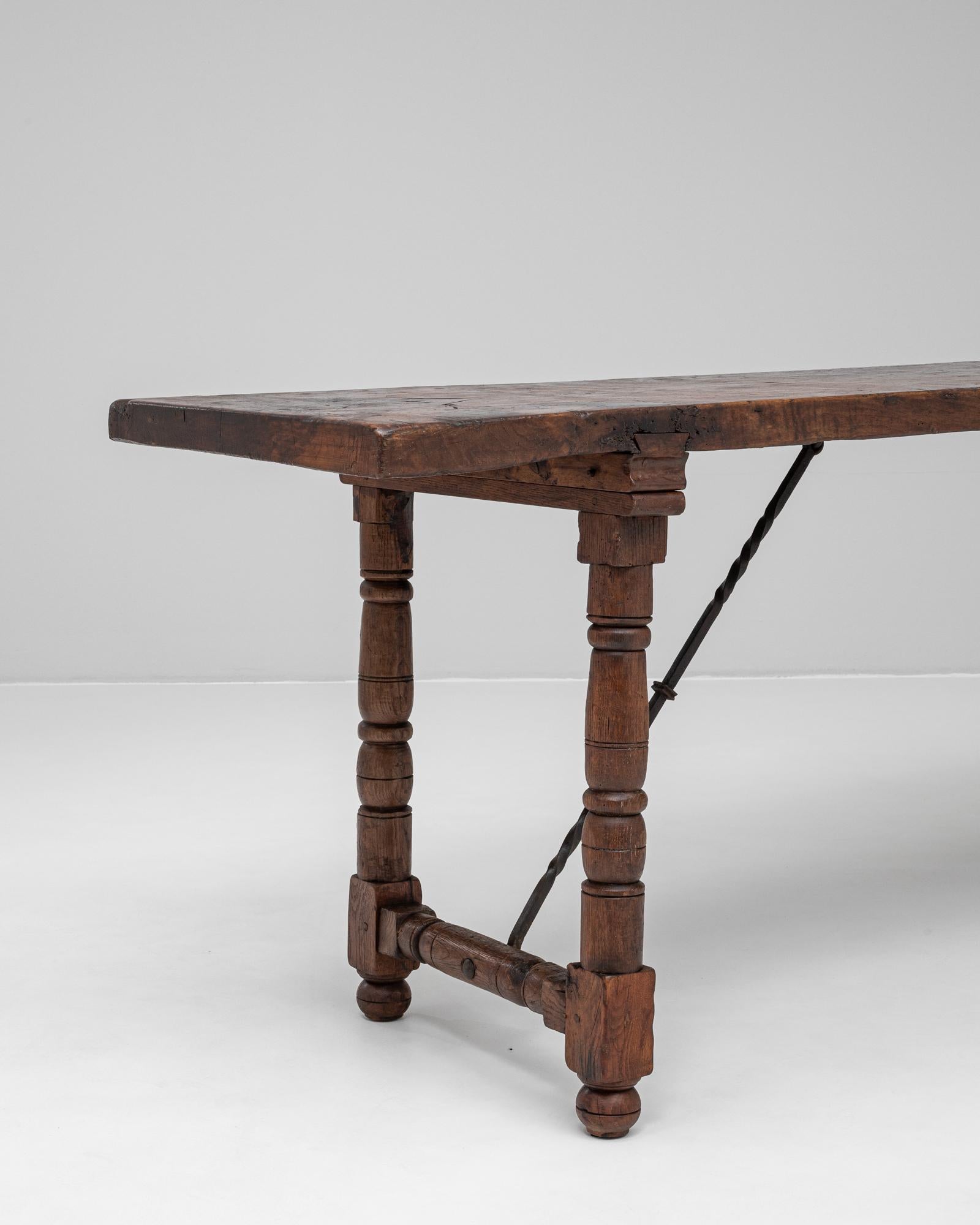 20th Century Spanish Wooden Dining Table 2