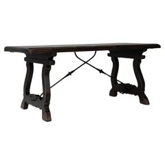 20th Century Spanish Wooden Dining Table
