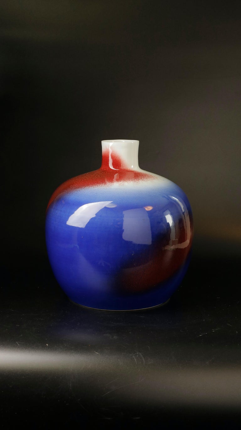 20th Century Spectacular Japanese Ceramic Vase For Sale at 1stDibs