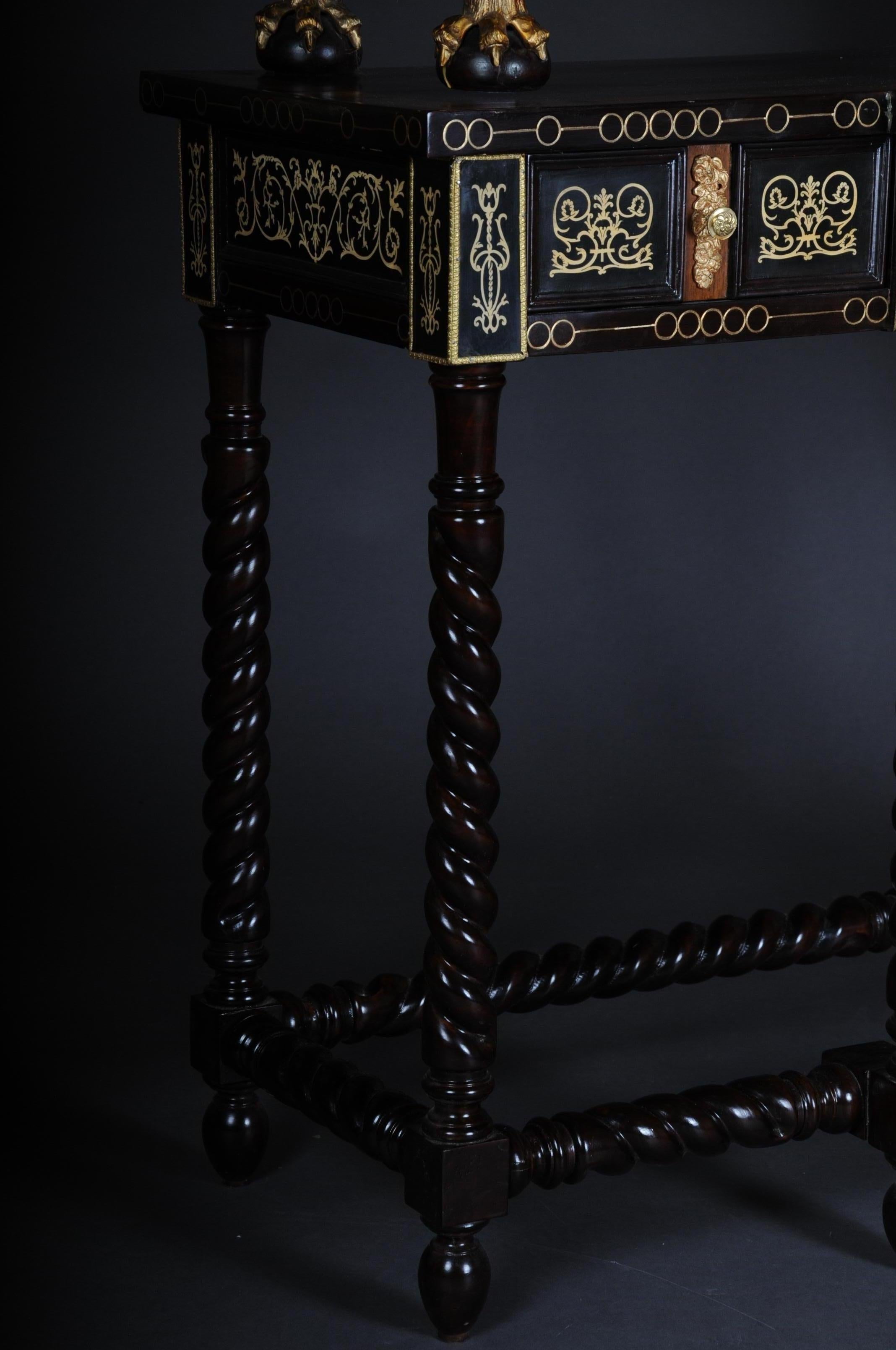 20th Century Splendid Renaissance Tower Cabinet/Commode For Sale 5