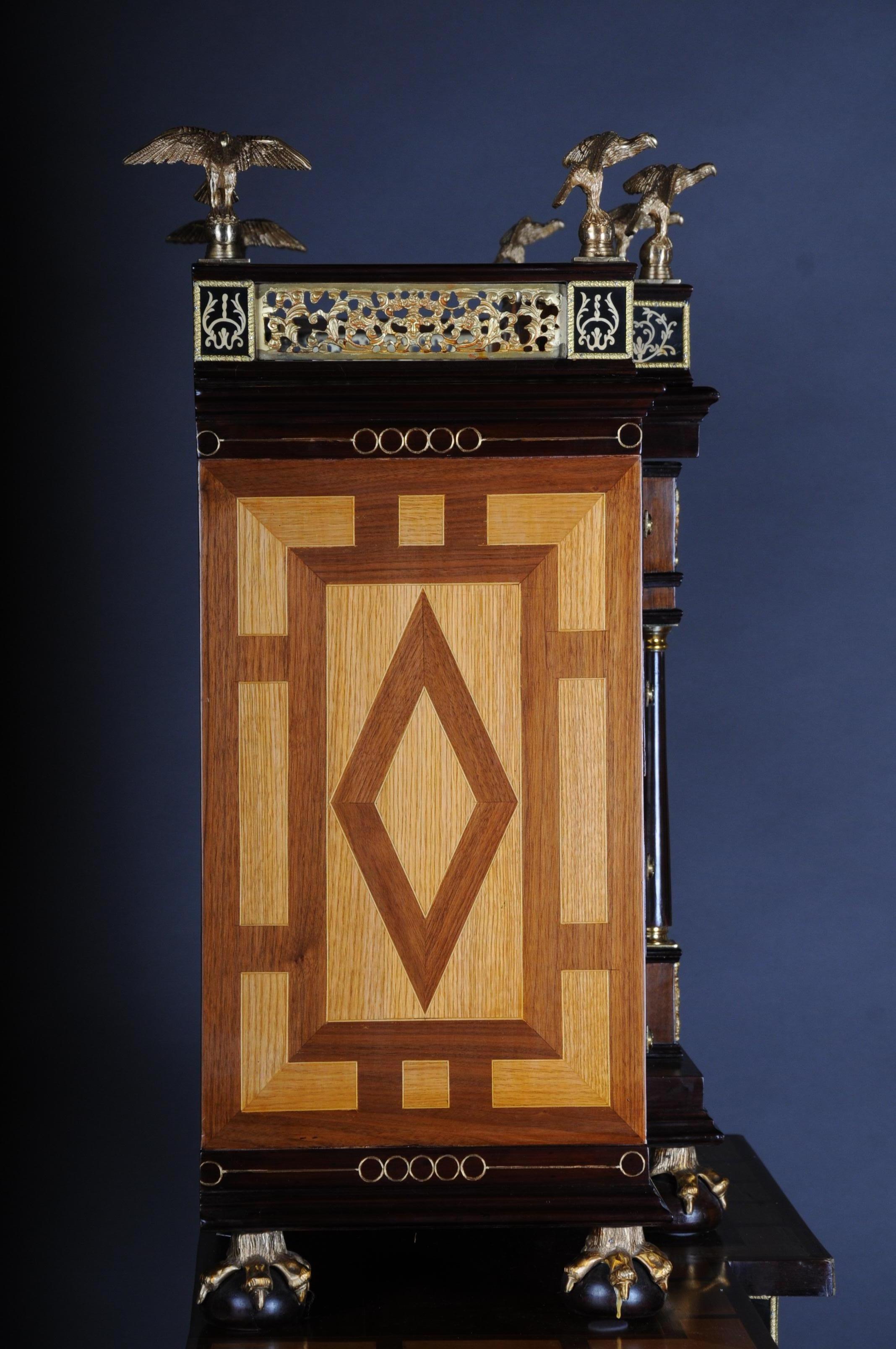 20th Century Splendid Renaissance Tower Cabinet/Commode For Sale 9