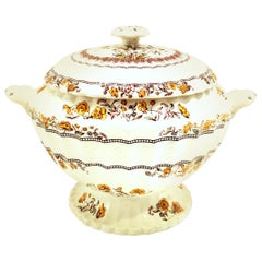 Vintage 20th Century Spode England Large "Buttercup" Lidded Soup Tureen