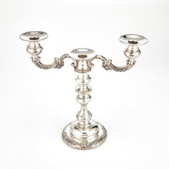 Spritzer & Fuhrmann, Besteck aus Sterlingsilber, 20. Jahrhundert, fünfarmiger Kandelaber