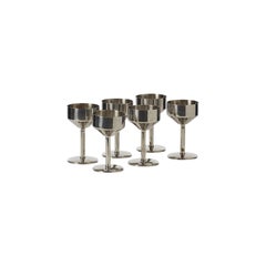 Bicchieri da vino in acciaio filato del XX secolo, Hong Kong