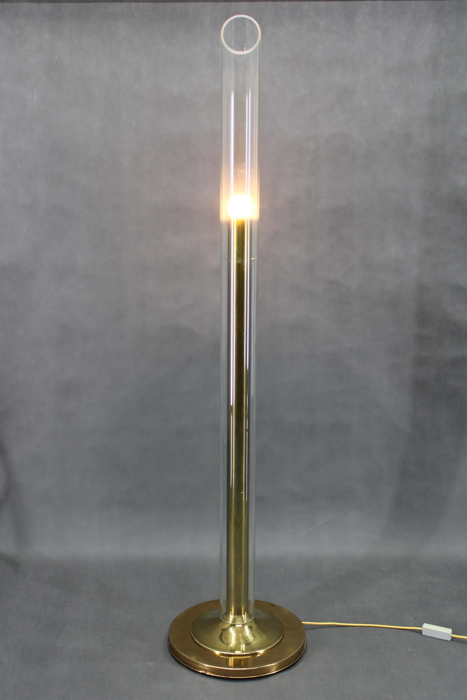 Mid-Century Modern 20th Century Standing Floor Lamp, Czechoslovakia For Sale