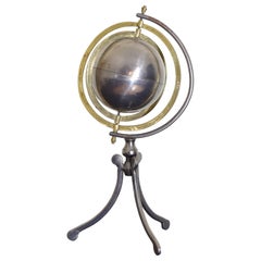 20th Century Steel and Brass Armillary Sphere