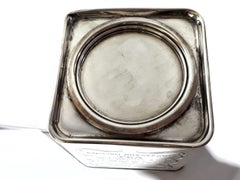 20th Century Sterling Silver 925 English Small Tea Container