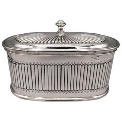 20th Century Sterling Silver Box George III° Style