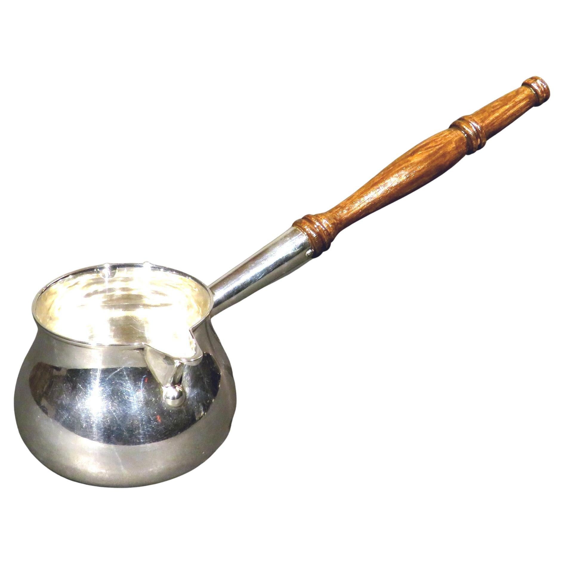 20th Century Sterling Silver Brandy Warmer, Circa 1950