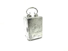 20th Century Sterling Silver Carriage Clock