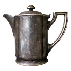 20th Century Sterling Silver Tea Pot from Hotel Post Hintersee, Austria