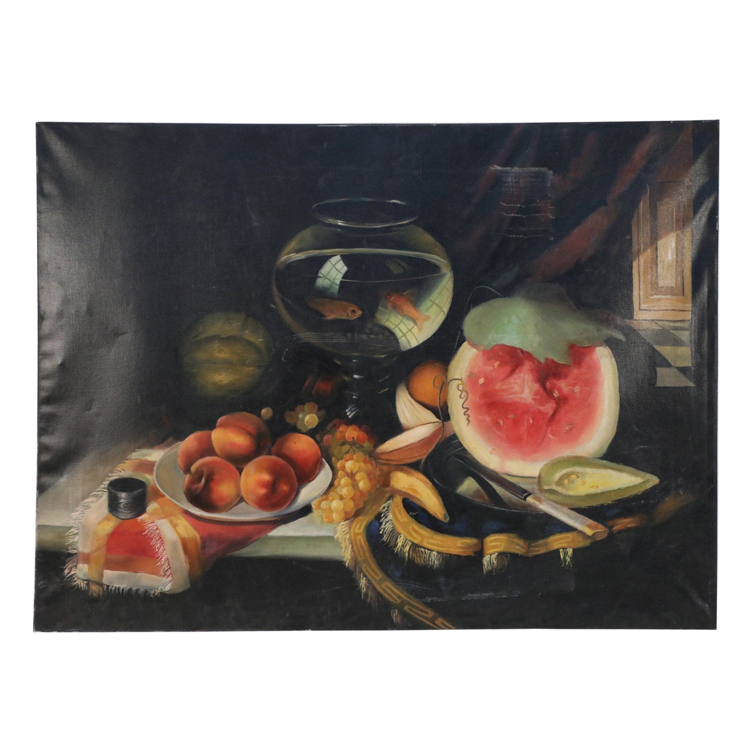 Nature morte du 20e siècle sur toile
