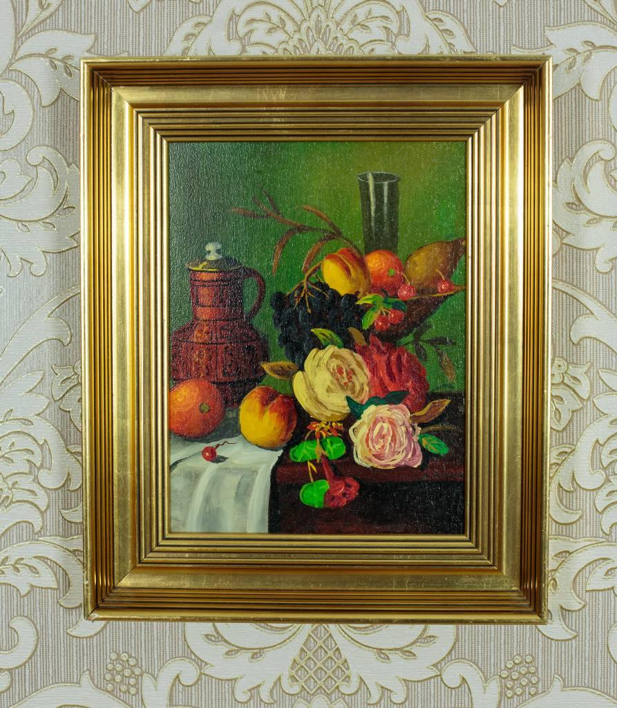 We present you this oil on wooden panel from the second half of the 20th century.

The author is unknown.

Dimensions with frame: 34 x 41 cm.