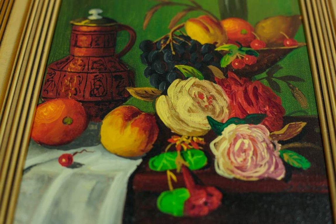 20th Century Still Life with Flowers In Good Condition In Opole, PL