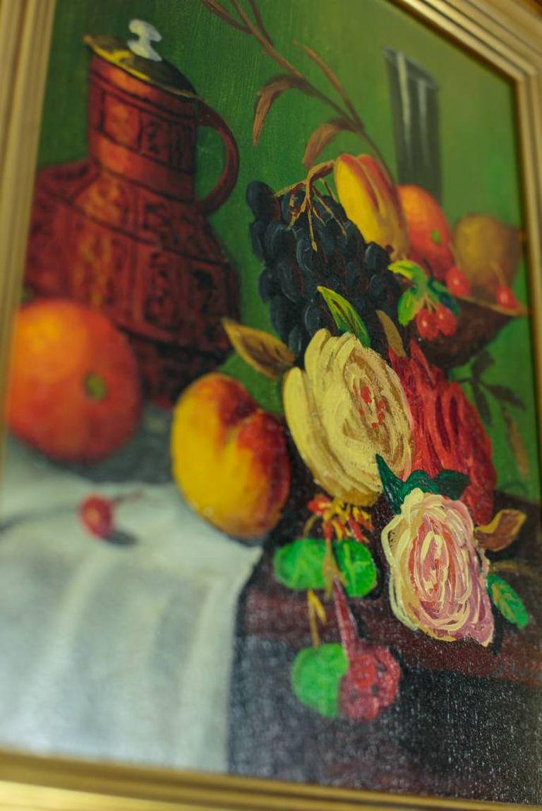 Canvas 20th Century Still Life with Flowers