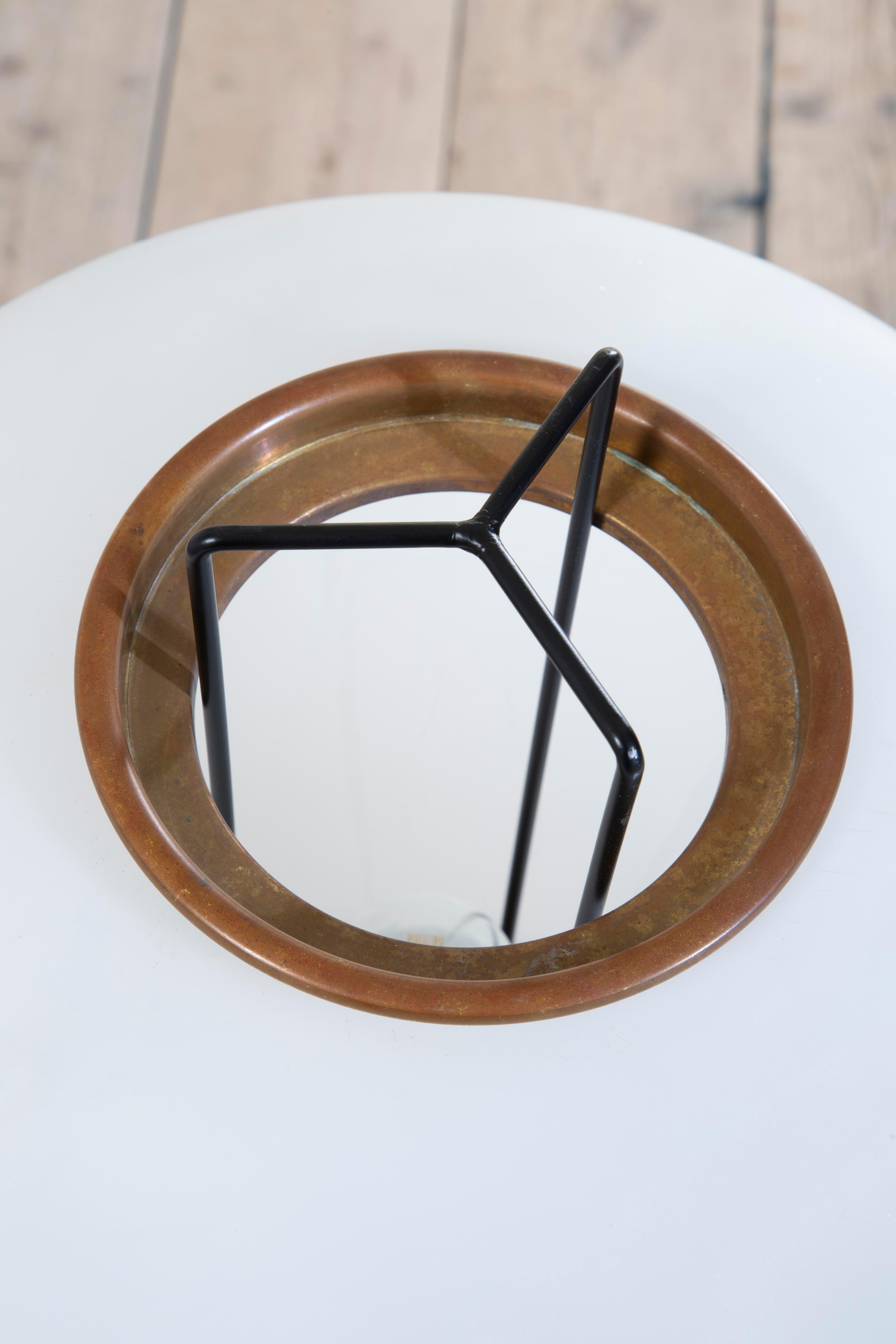 20e siècle, Stilnovo Lampadaire en laiton et métal 1960 en vente 2