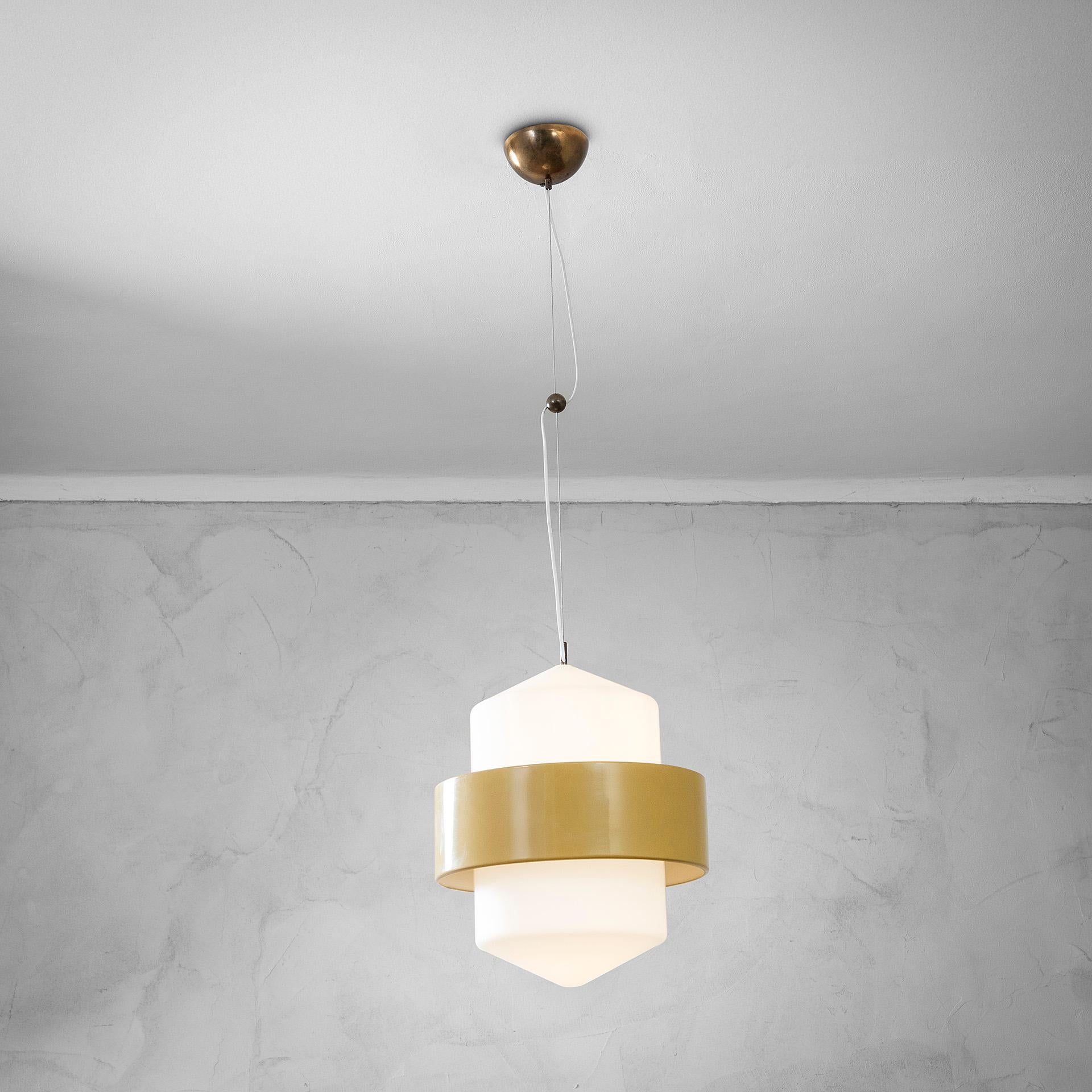Mid-Century Modern 20th Century, Stilnovo Pendant Lamp 1960 en vente