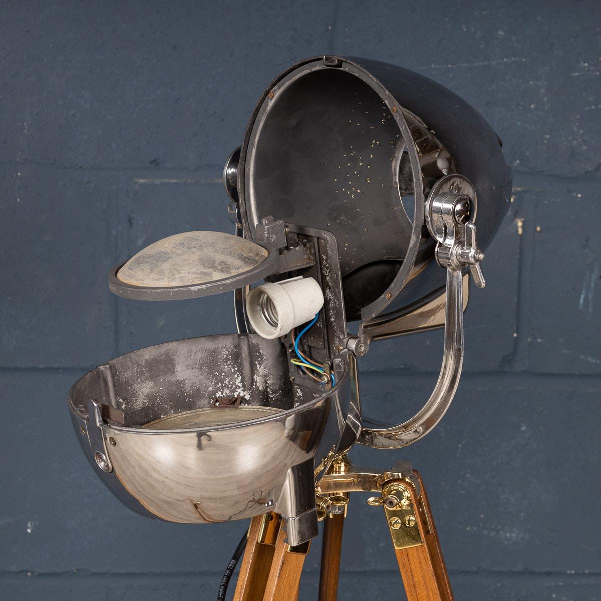 20th Century Strand Electric Theatre Lamp on Tripod, England 3