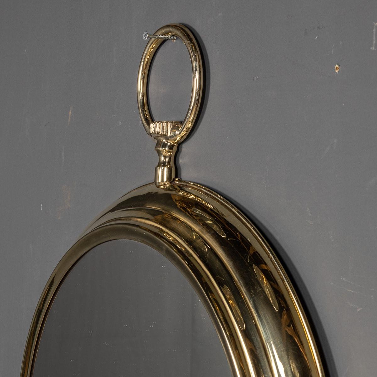 20th Century Striking Collection Of Pocket Watch Shaped Mirrors, c.1950-1970 4