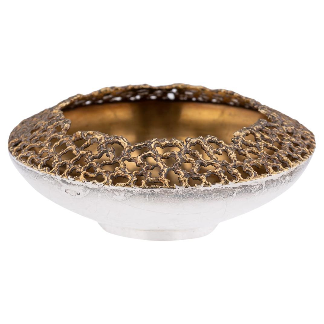 20th Century Stuart Devlin Solid Silver Cigar Ashtray, c.1972