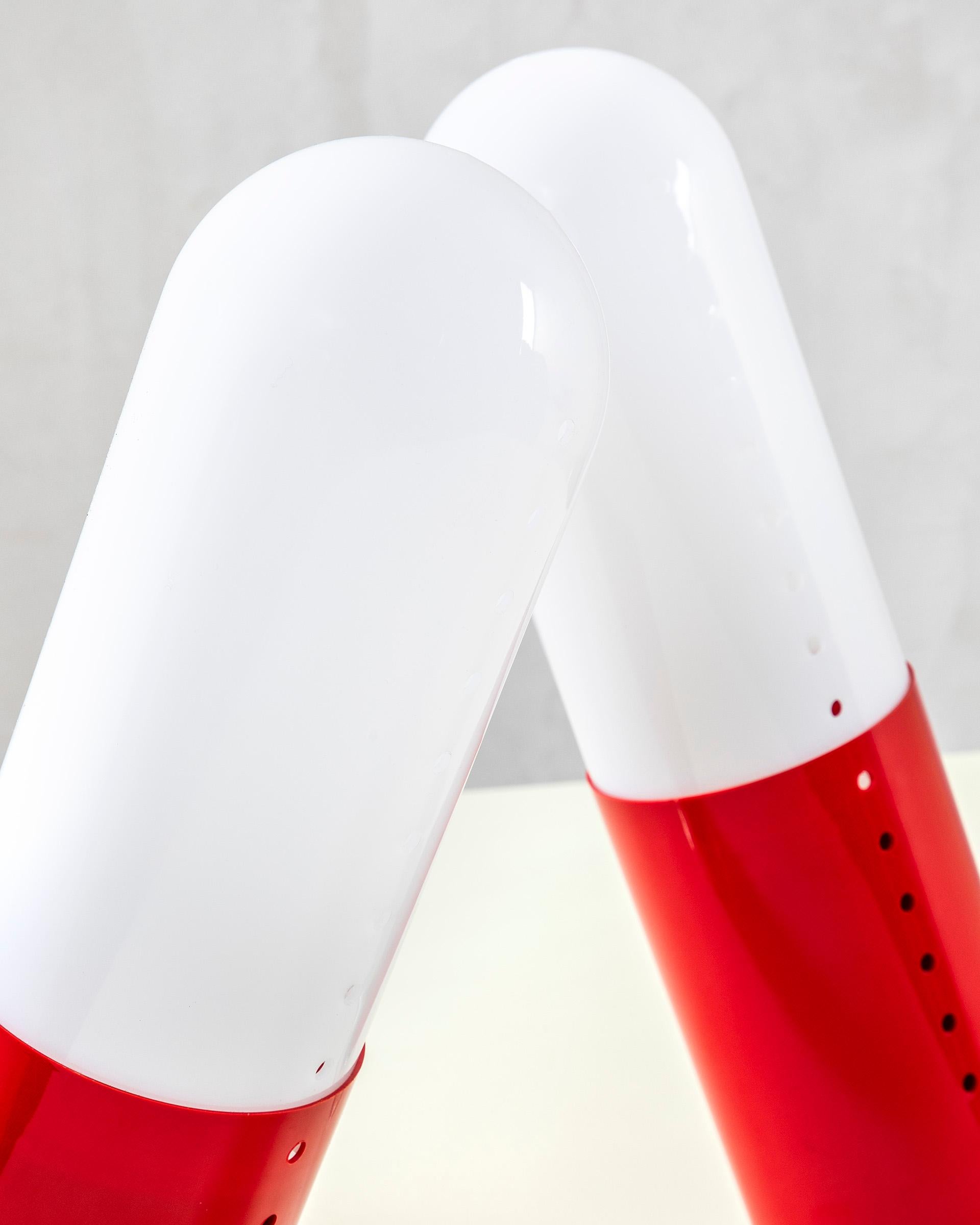 Italian 20th Century, Studio DA for Nai Pair of Table Lamp mod. Pillola in vendita