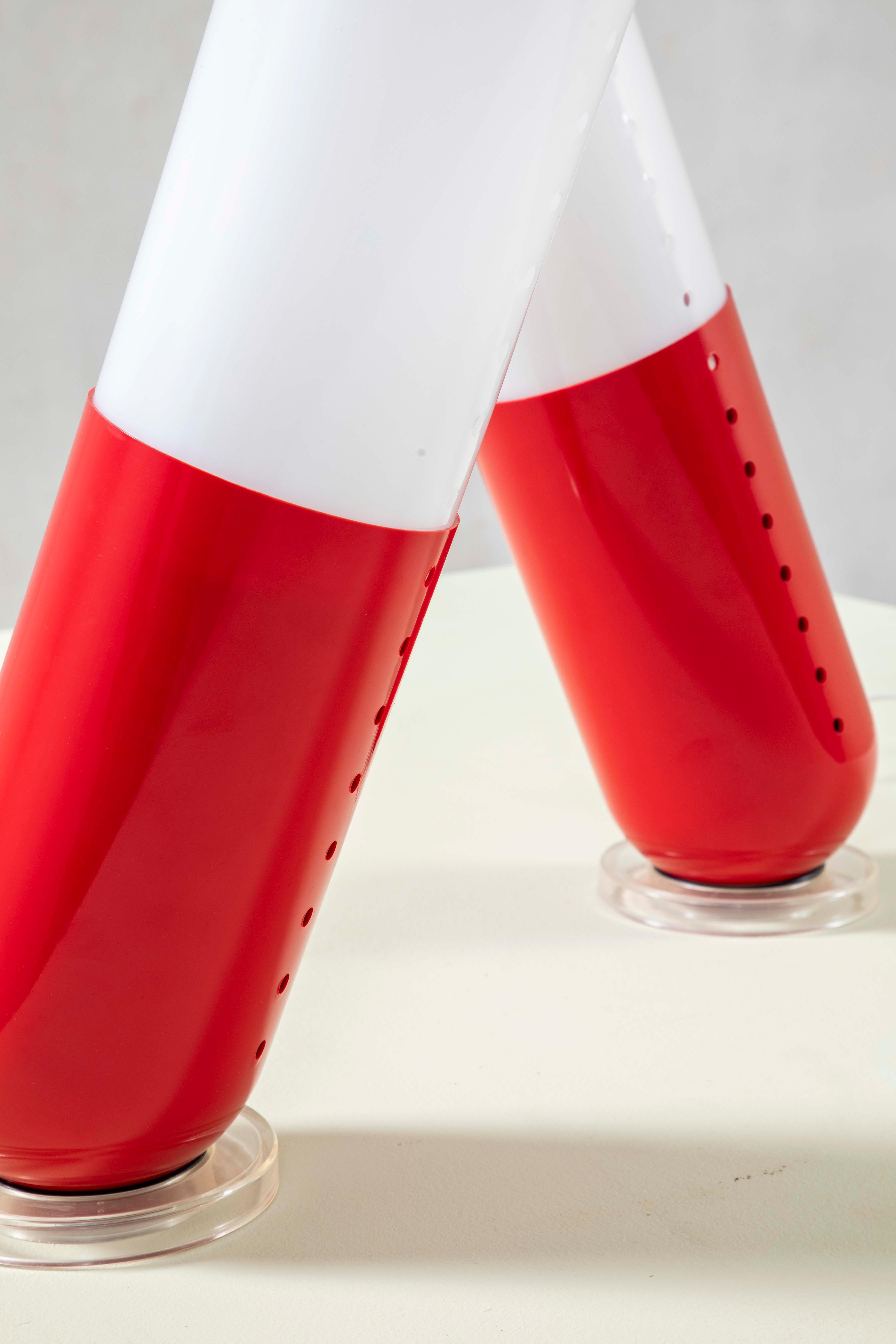 20th Century, Studio DA for Nai Pair of Table Lamp mod. Pill For Sale 1