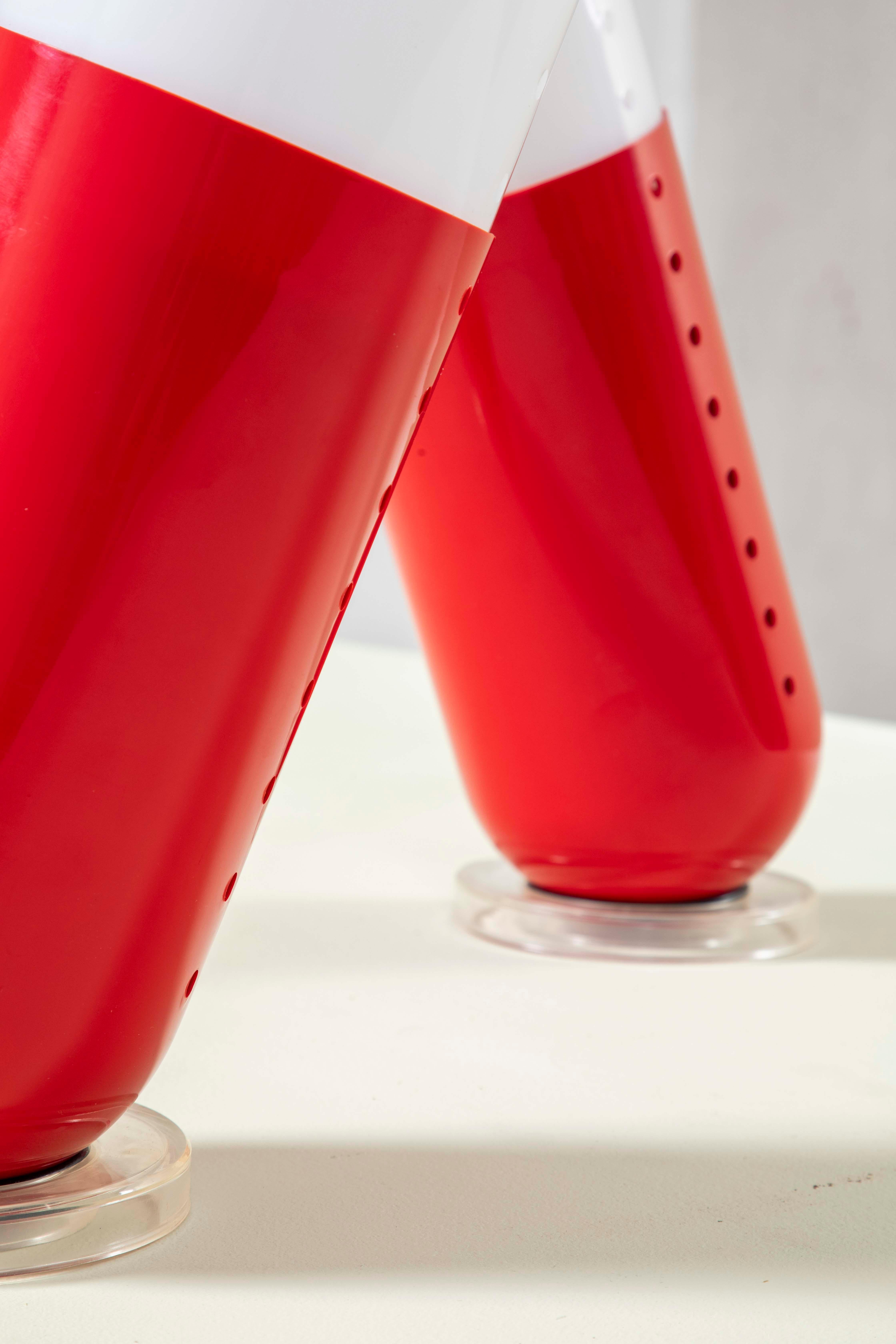 20th Century, Studio DA for Nai Pair of Table Lamp mod. Pill For Sale 2