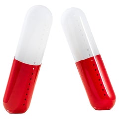 20e siècle, Studio DA pour Nai Paire de lampes de table mod. Pill