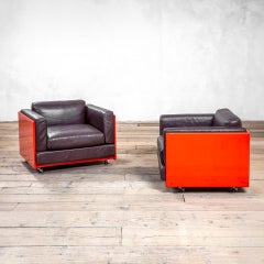 Mid-Century Modern Armchairs by Simon Gavina, Italy, 1970