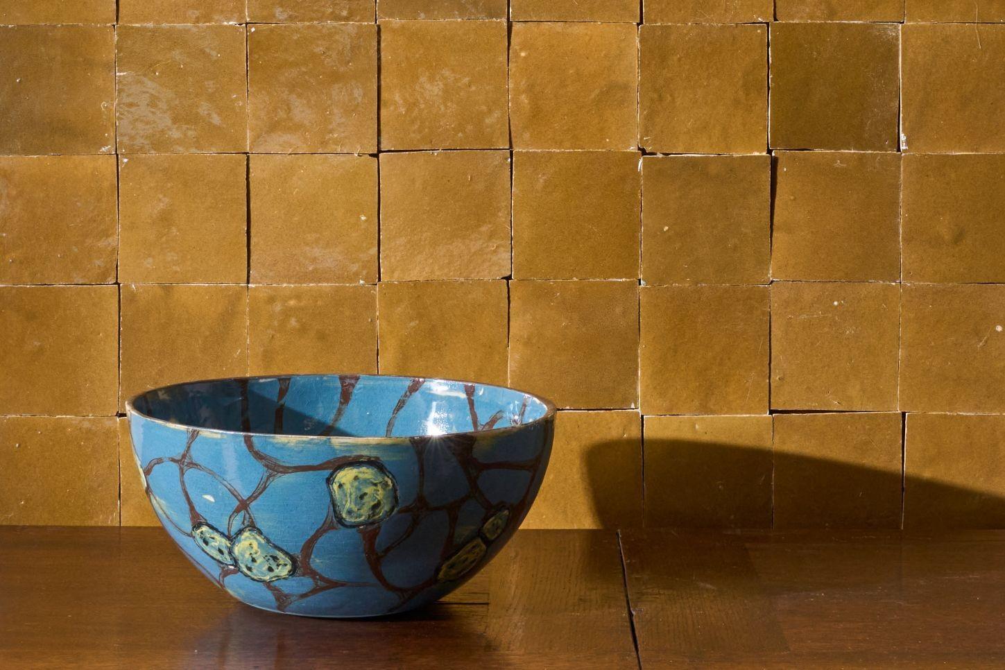Studio-Keramikschale des 20. Jahrhunderts – Murano im Zustand „Hervorragend“ im Angebot in Malton, GB