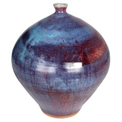 20th Century Studio Pottery Weed Vase