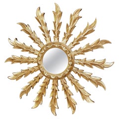 Modern Sonnenspiegel aus der Jahrhundertmitte