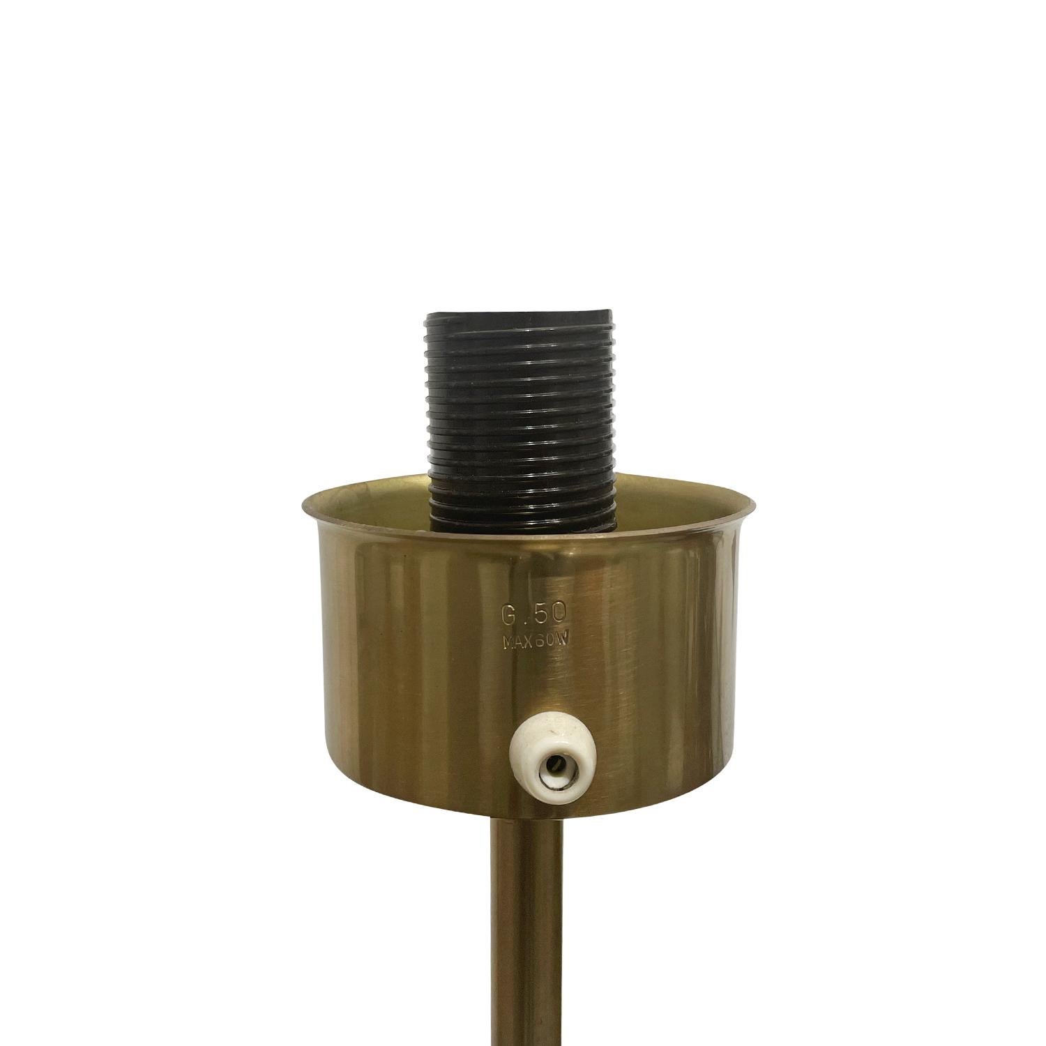 Metal 20th Century Swedish AB Markaryd Brass Floor Lamp by Hans-Agne Jakobsson For Sale