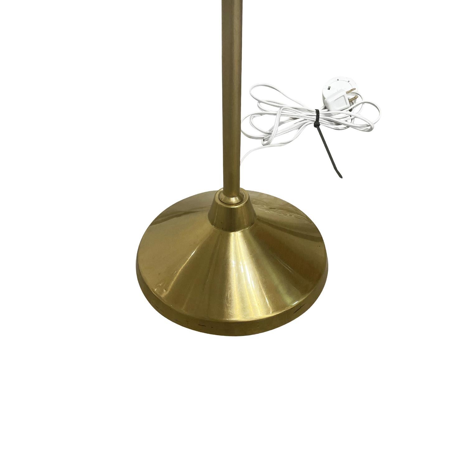 20th Century Swedish AB Markaryd Brass Floor Lamp by Hans-Agne Jakobsson For Sale 1