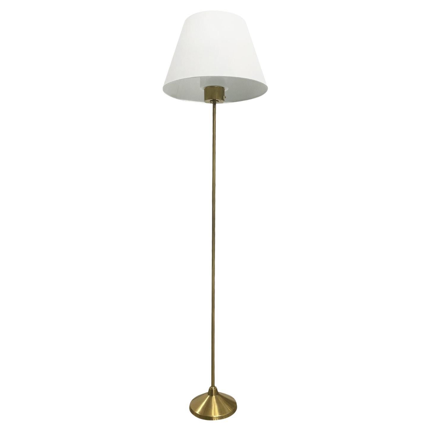 20th Century Swedish AB Markaryd Brass Floor Lamp by Hans-Agne Jakobsson For Sale