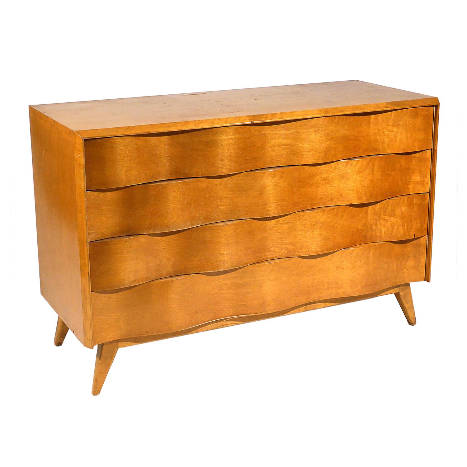 wavy chest of drawers