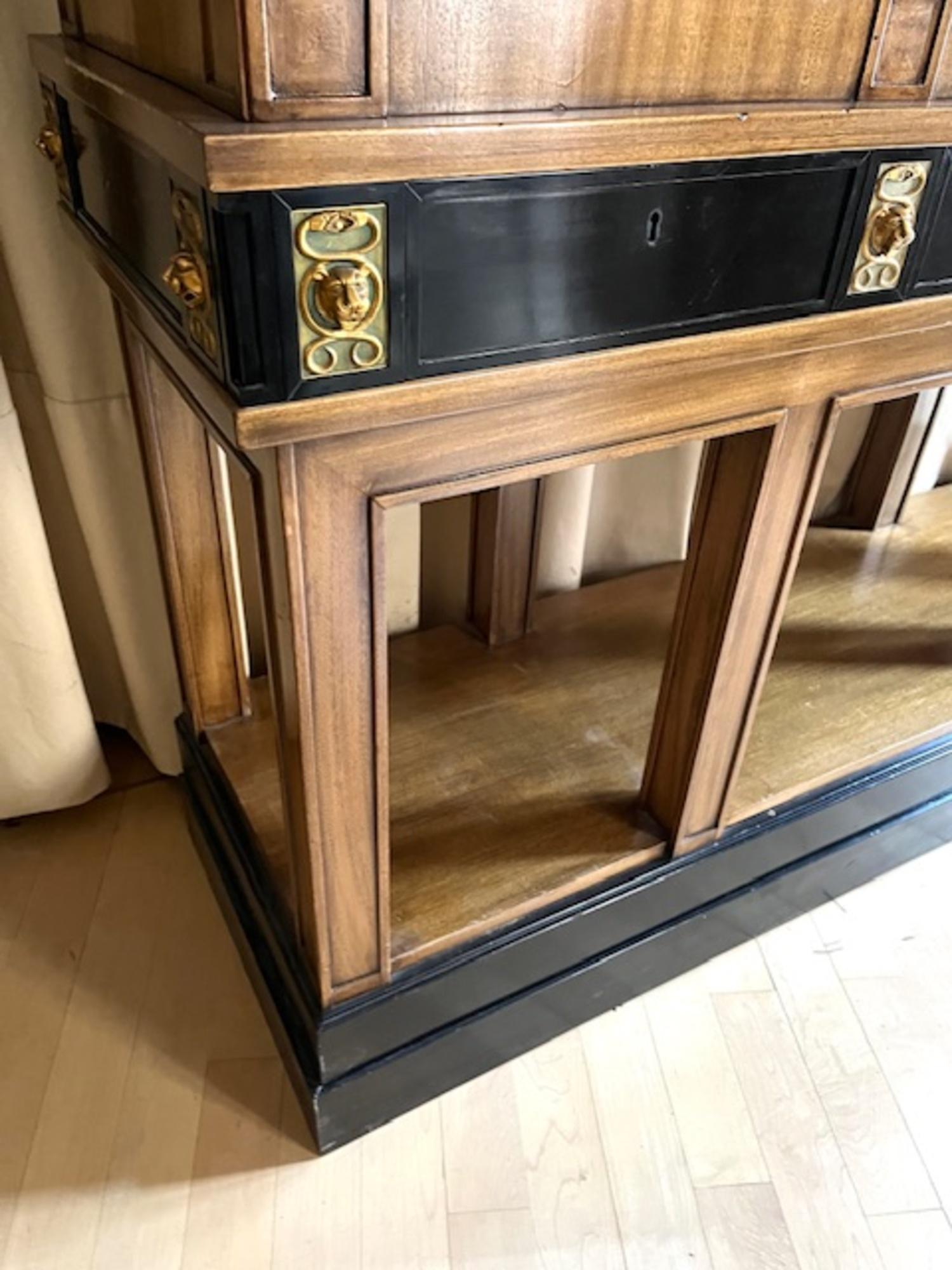 20th Century Swedish Cabinet in Neoclassical Karl Johan Revival Style in vendita 5