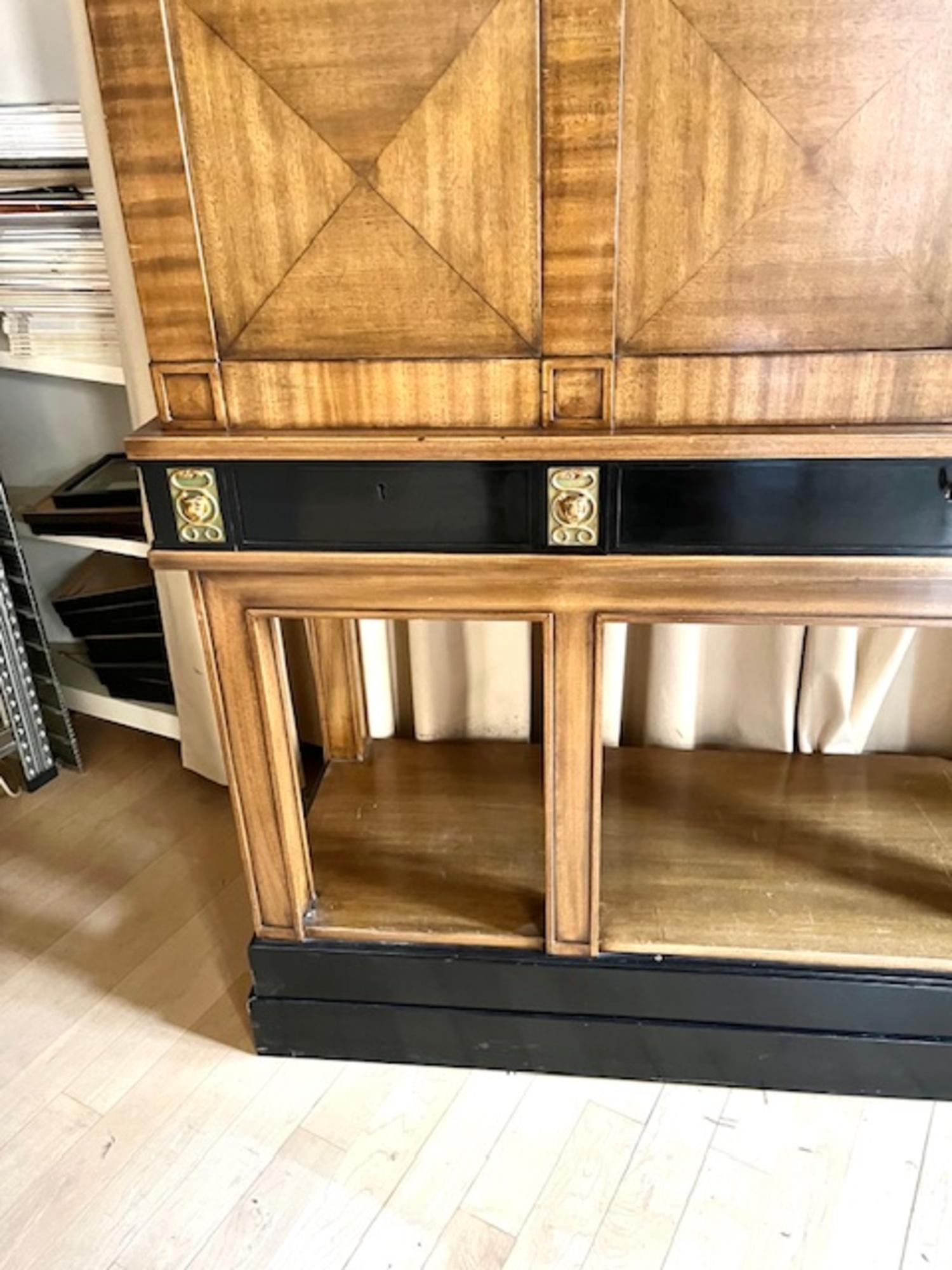 20th Century Swedish Cabinet in Neoclassical Karl Johan Revival Style in vendita 9