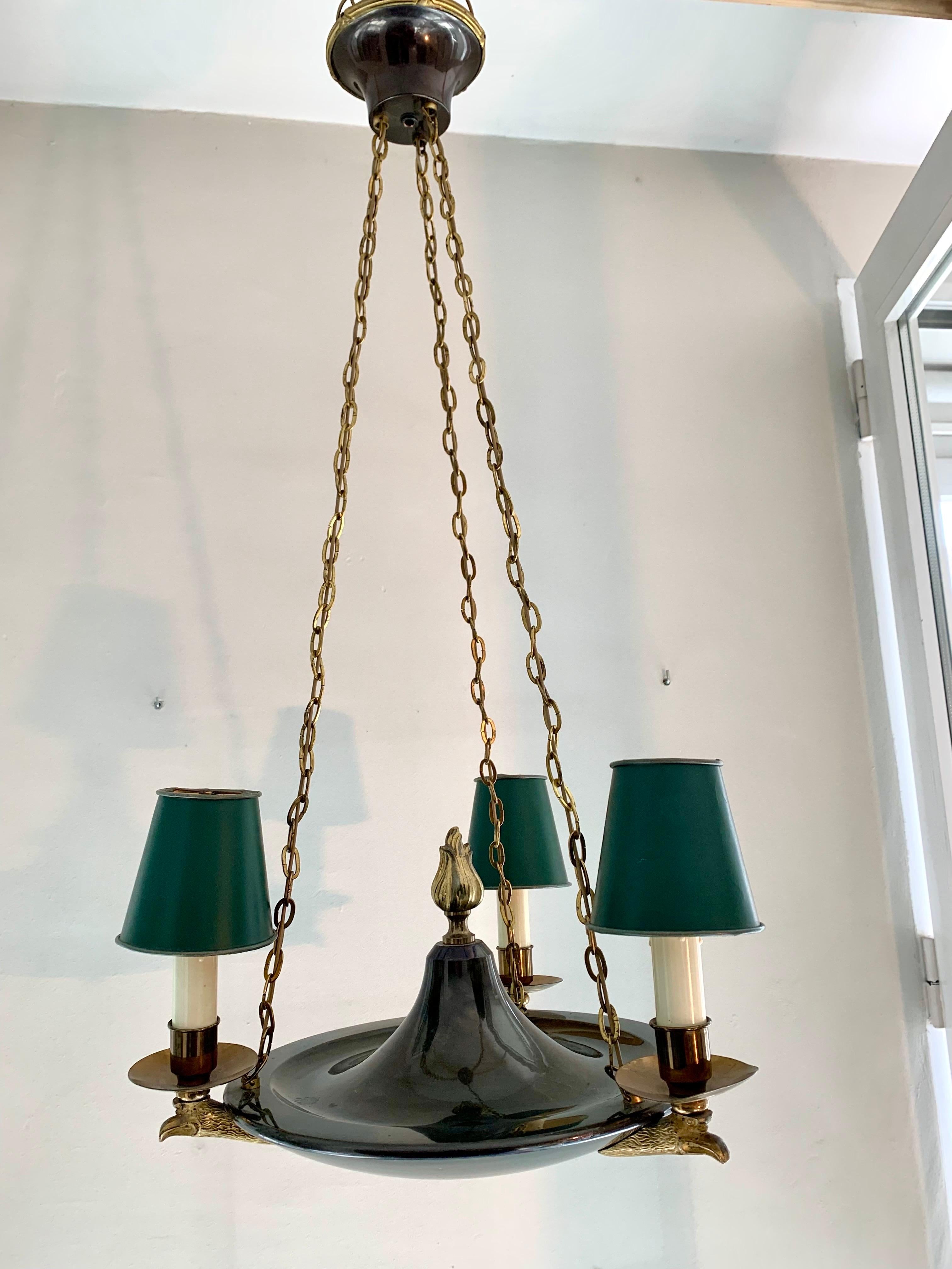 Lampada da soffitto in stile impero svedese del XX secolo In condizioni buone in vendita a Madrid, ES