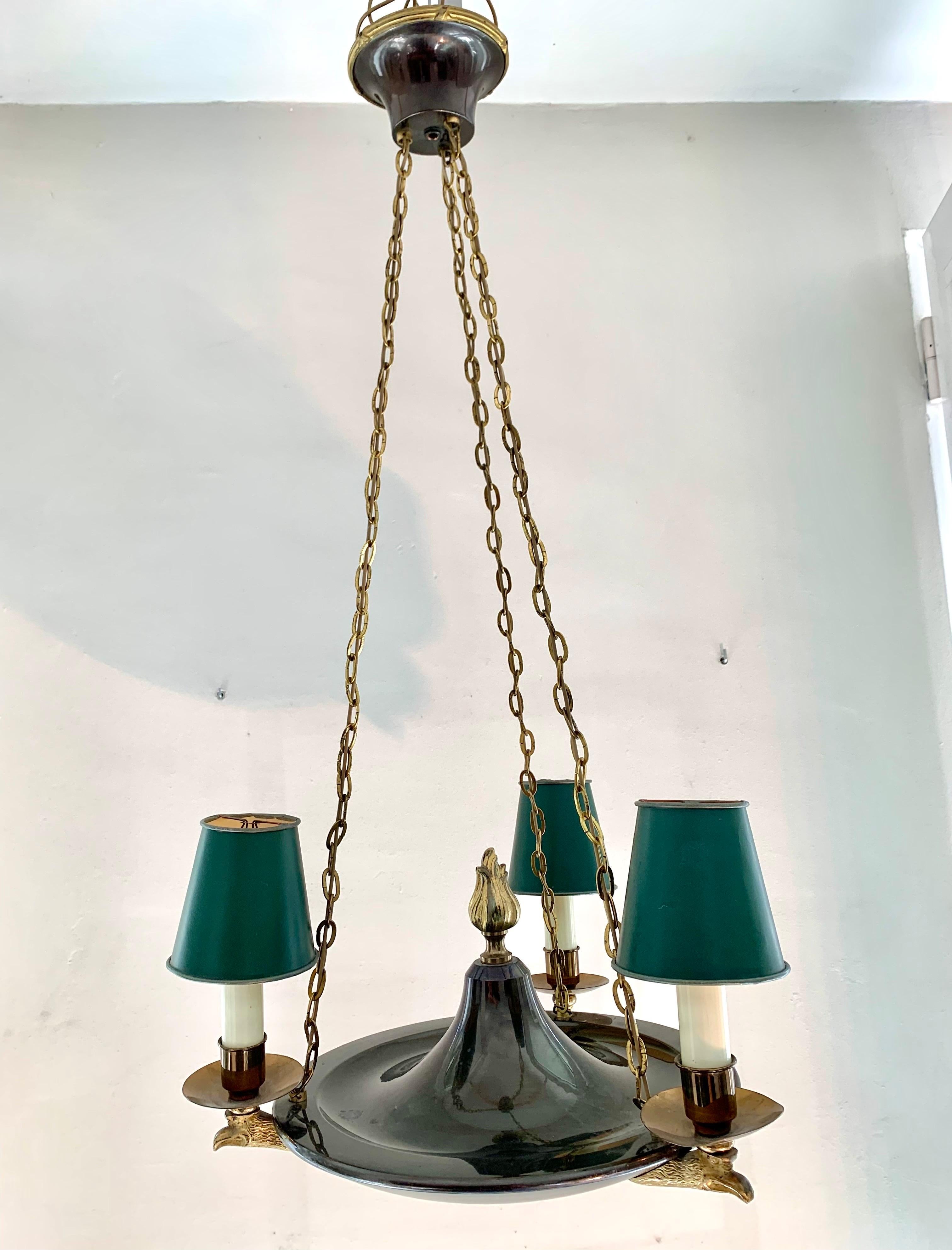 Lampada da soffitto in stile impero svedese del XX secolo in vendita 1