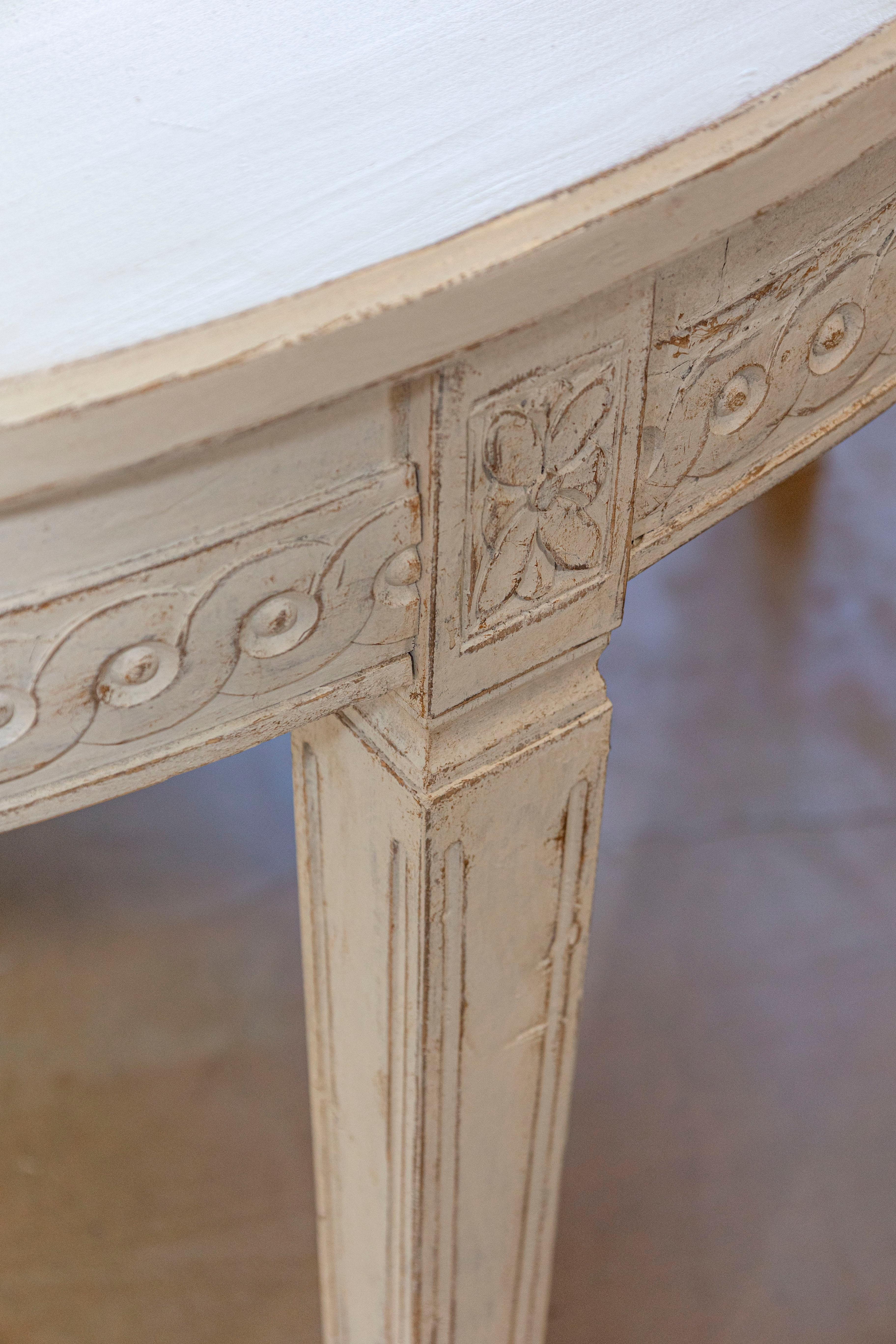 Menuiserie Table à rallonge suédoise du 20e siècle en vente