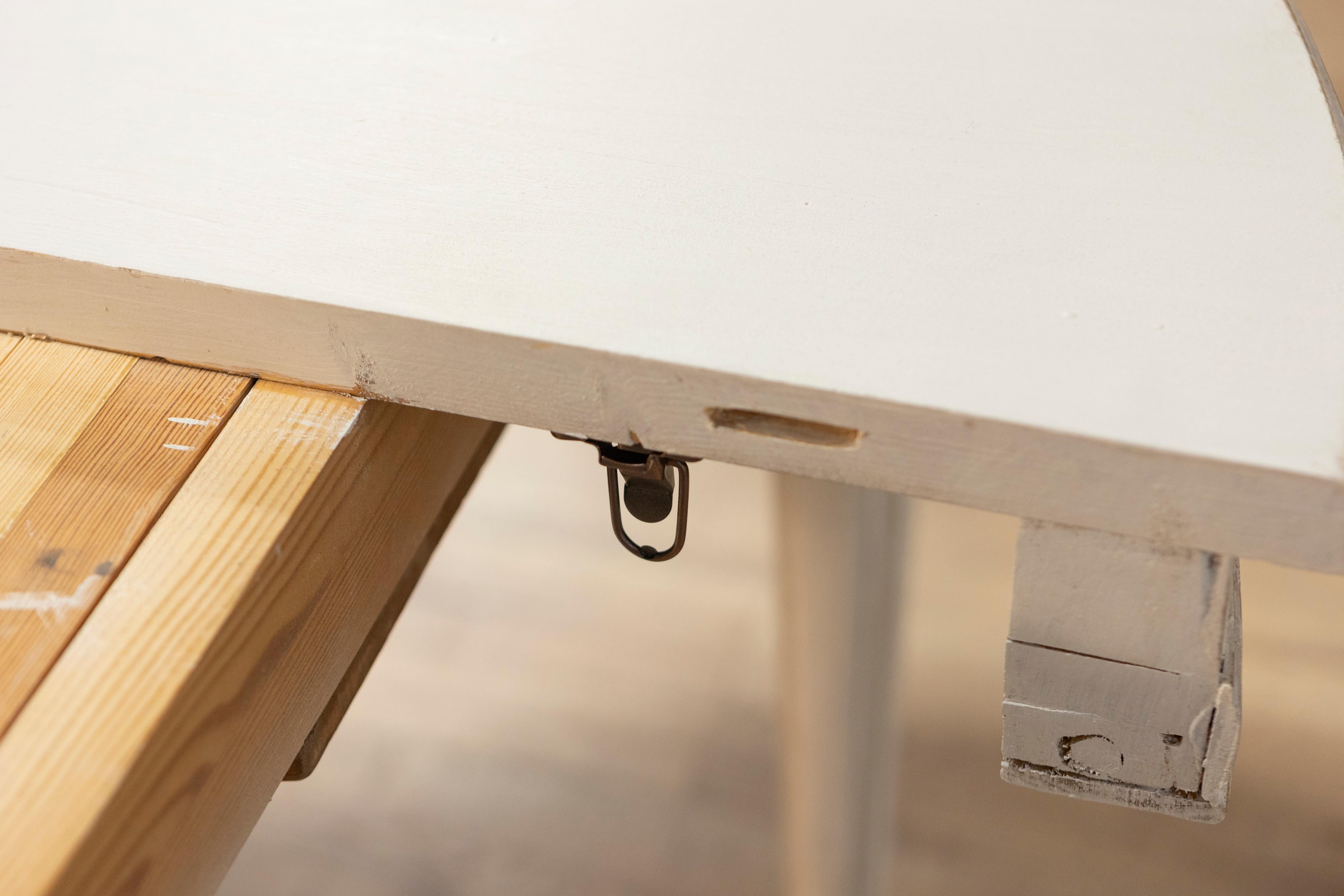20th Century Swedish Extension Table with Three Leaves 6