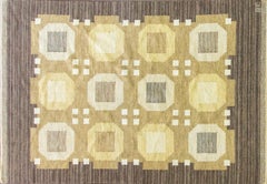 20th Century Swedish Flat-Weave Carpet by Agda Osterberg