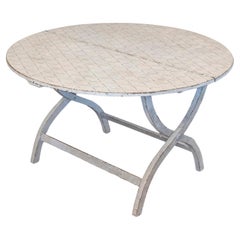 20th Century Swedish Folding Table Circa 1900