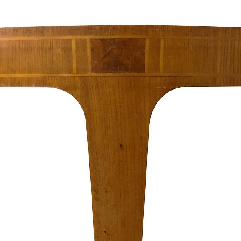 Birch 20th Century Swedish Freja Sofa Table - Vintage Scandinavian Maplewood Table For Sale