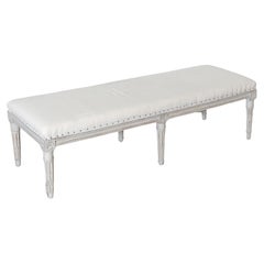 20th Century Swedish Gustavian Bench