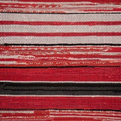 20th Century Swedish Handwoven Cotton Rag Rug