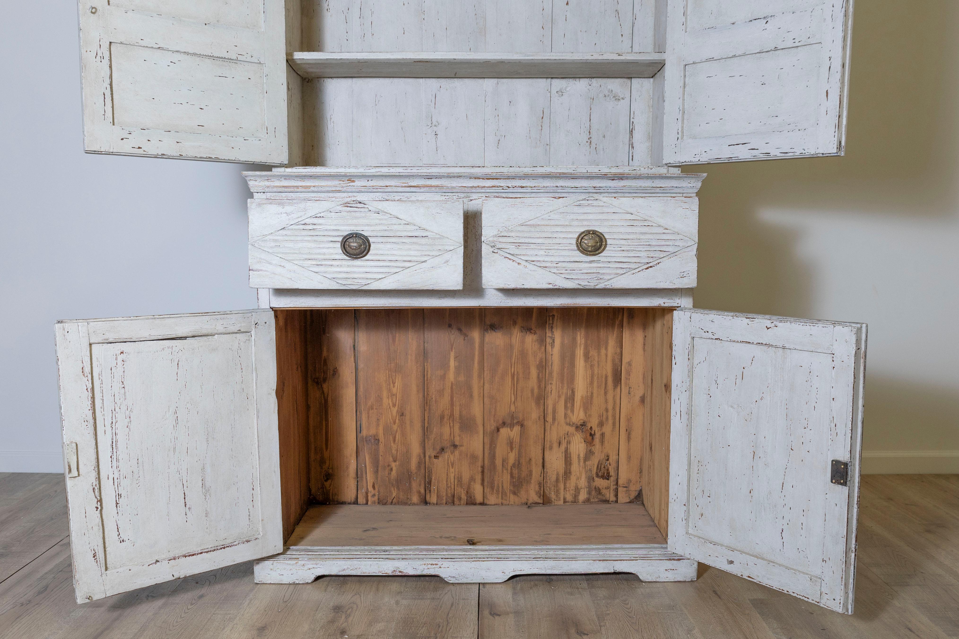 Brass 20th Century Swedish Linen Press For Sale